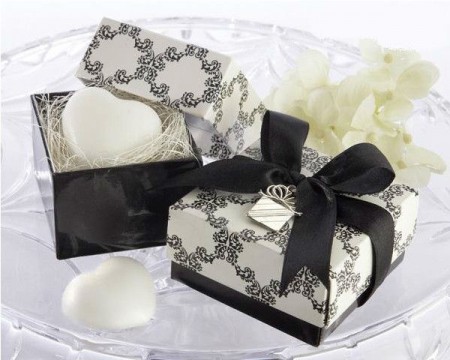 Jabones " White heart "